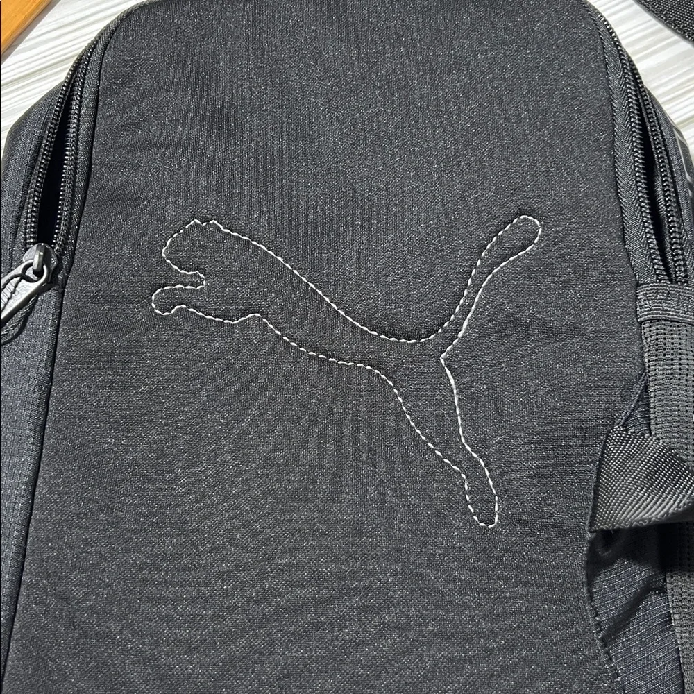 PUMA Sling Backpack crossbody‎ small messenger bag black unisex one size